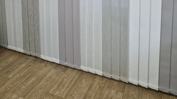 Vertikálne žaluzie - aplikácia