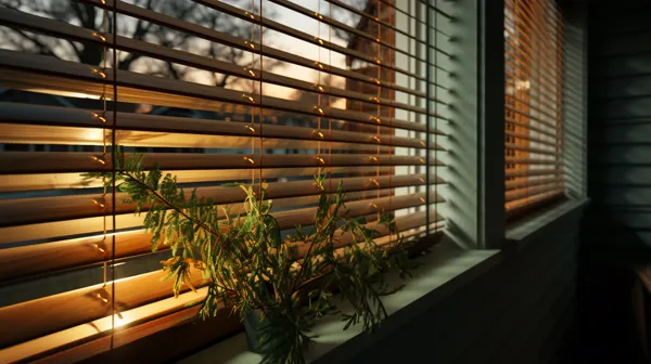 Prírodná krása drevených žalúzií